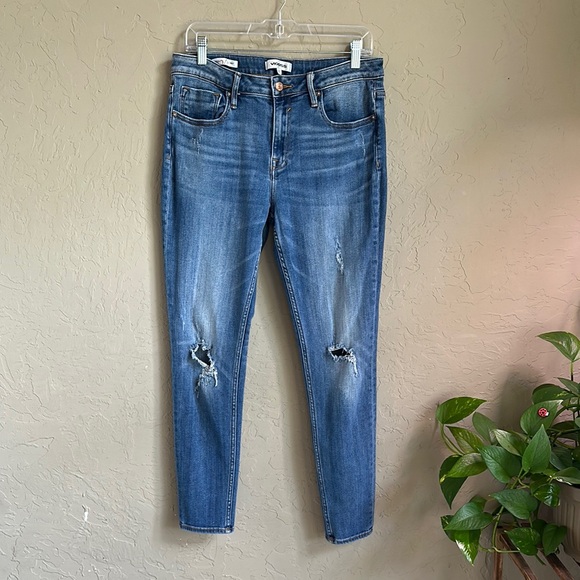 Vigoss Jagger Skinny size 32 Women's‎ Blue Distressed Jeans - Picture 1 of 3